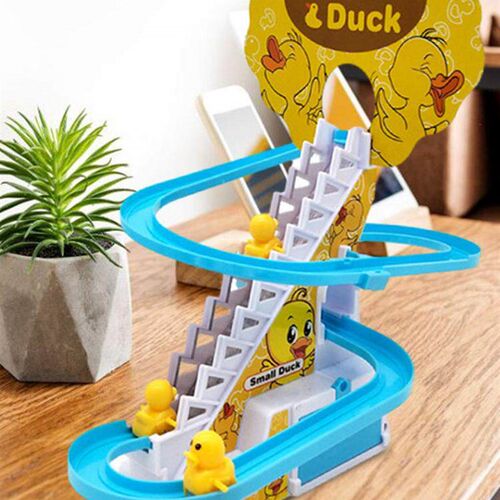 Pig Action Figures Toy DIY Rail Racing Track Small Duck Clim
