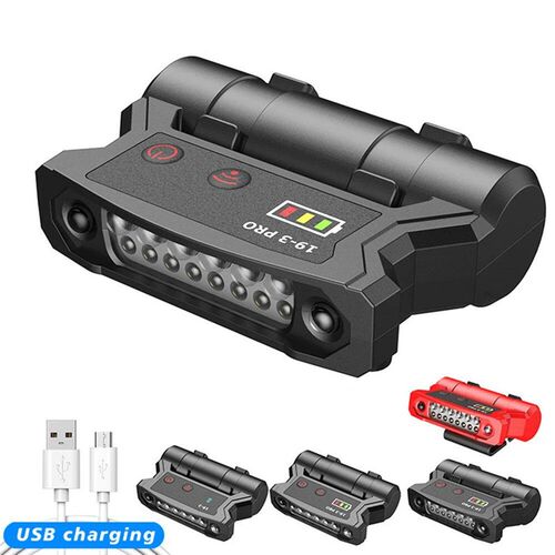 E5 Portable Camping Fishing Cap Clip Head Light Lamp Led Ind