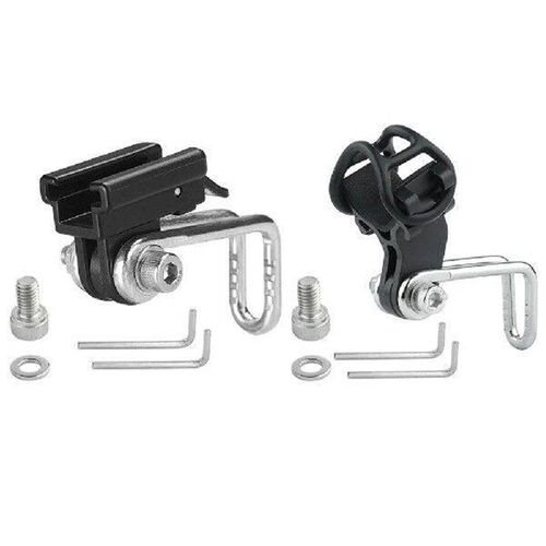 Bicycle Headlight Bracket Fork Mount Adjustable Bike Front