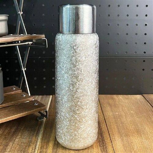 600ml Titanium Vacuum Insulated Water Bottle Keeps Hot Or