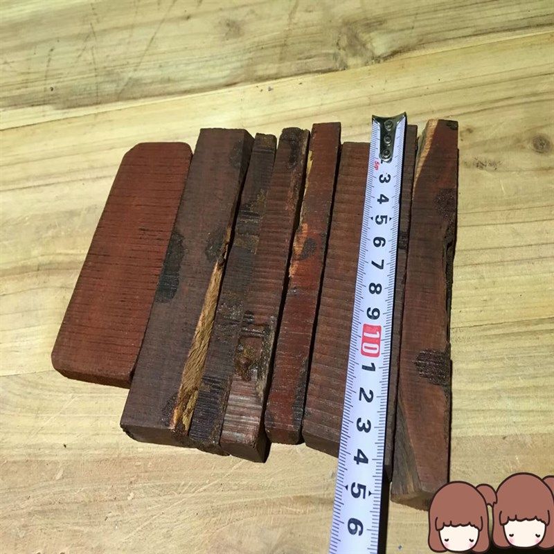 小叶紫檀红木原木料 边角料 发簪料珠子料手把件DIY雕刻手工料5斤