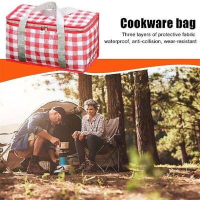 Camping Storage Bag Large Capacity Portable Ice Pack Bag