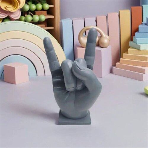 Creative Rock Hand Drum Stick Holder Resin Drumstick Holder