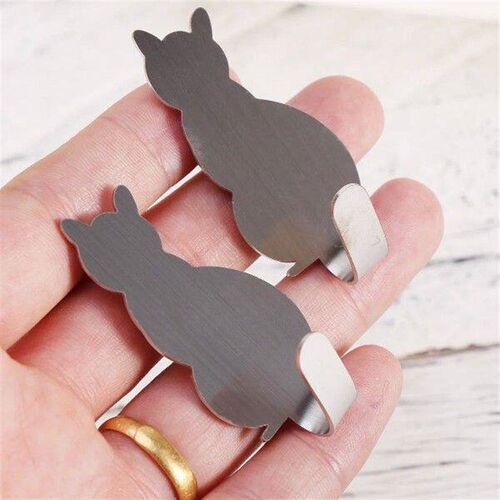 8 Pcs Heavy Duty Clothes Rack Coat Hooks Wall Hanger