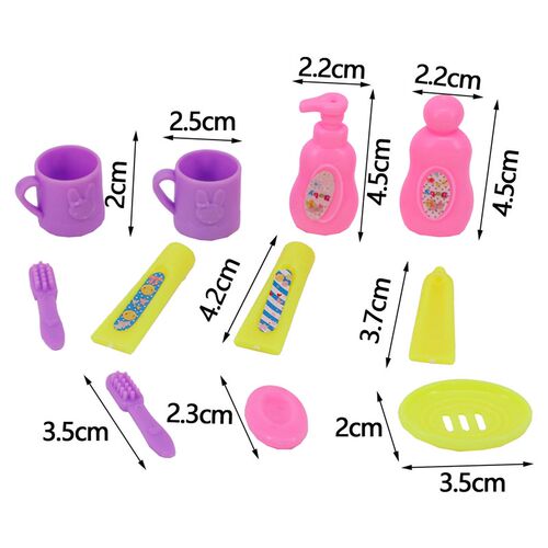 Barbiees Mini Furniture Washing&Sewing Machine Water Dispens