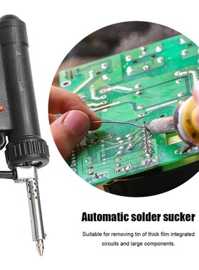 Electric Vacuum Solder Sucker Desoldering Suction Pump Iron