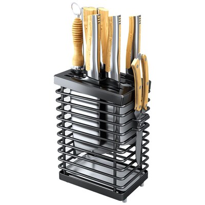 knife holder 304 stainless steel household kitchen multifunc