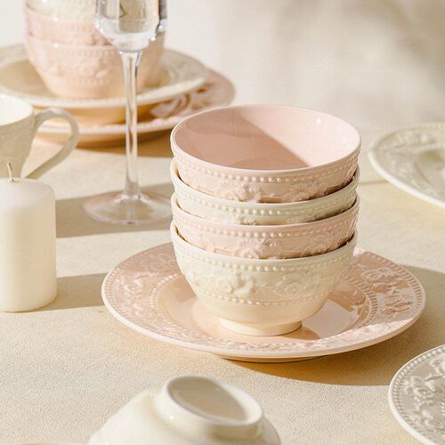 Bowl, soup bowl, high-end feeling bowl, plate, tableware, ho