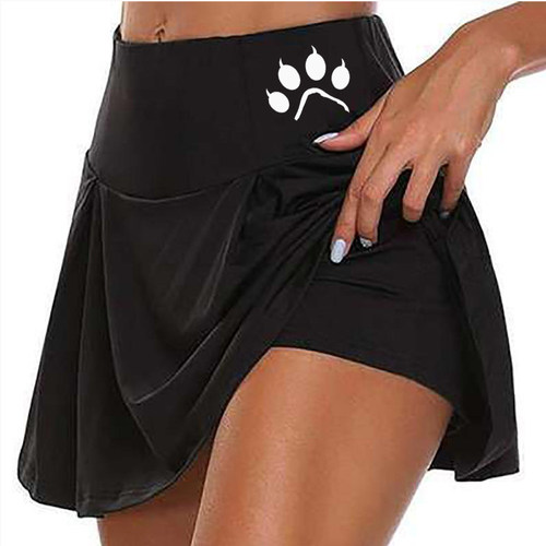 Women Cute Printed Tennis Skirts Golf Fitness Mini Short