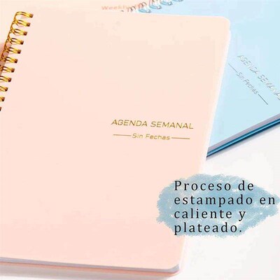 2024 A5 Agenda Planner Notebook Diary Weekly Planner Goal Ha