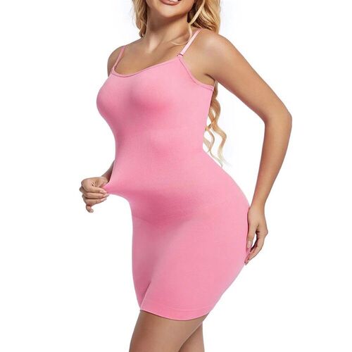 FITTOO Suspender Dress Women Body Shaper Tummy Control