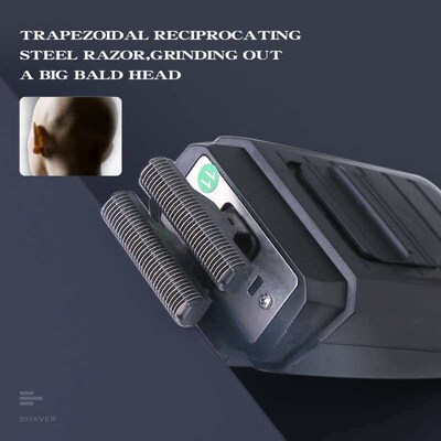 electric shaver KM-1102 reciprocating beard trimmer bald ma
