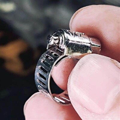 Adjustable Stainless Steel Screw Band Hose Clamps Car Fuel