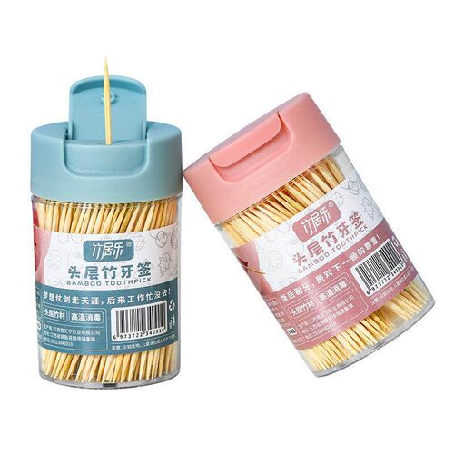 Disposable Double-Headed Bamboo Toothpicks, Fine Toothpick S