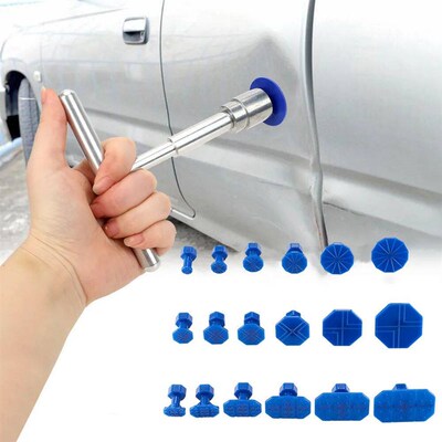 Car Dent Repair Puller, Car Repair Tools Kit With 18pcs Plas