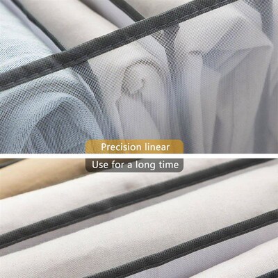 24 Gird Socks Storage Box Underwear Bra Organizer Collapsibl