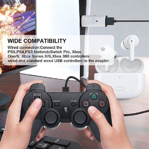 Console Wireless Joystick Game Controller Converter USB