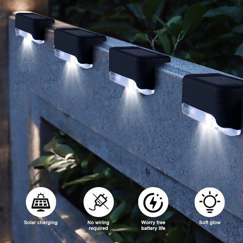 Spot Solar Step Outdoor Garden Lights 1led Night Light Ladde