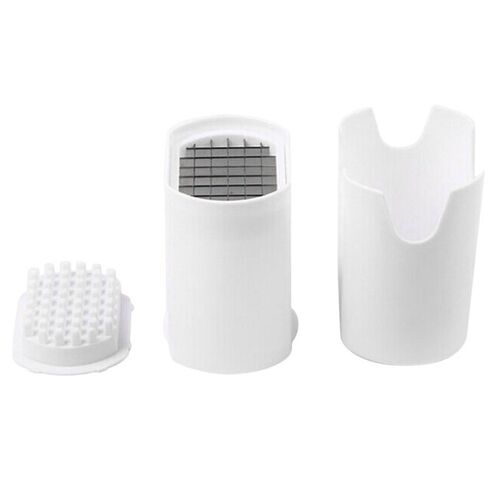 Potato Chips Cutting Box Press Cutter Cup Plastic Slicer Cho