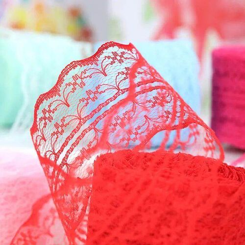 10Meters/Roll 43mm Lace Ribbon Handmade Material DIY Apparel