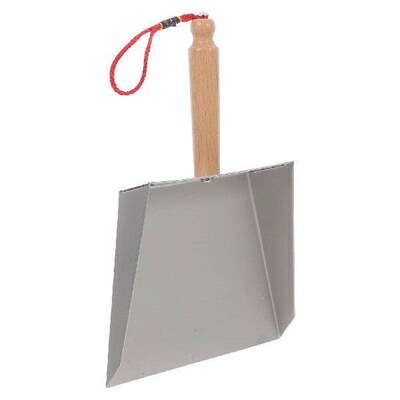 Dustpan Industrial Pet Metal Pans Heavy Duty Iron Short