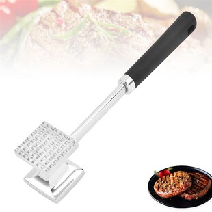 Steak Meat Tenderizer Hammer Tender Beat Checkered