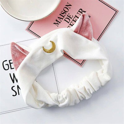 Sailor Moon Luna Cat Ears HairBand Hair Accessory Headband