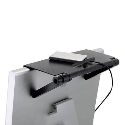 Rack TV Monitor Organizer Screen Top Storage Shelf Holder Pr