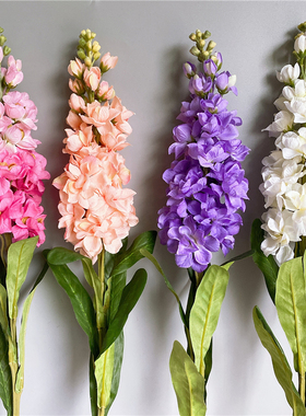 Big Artificial Hyacinth Violet flower branch fleurs artifici