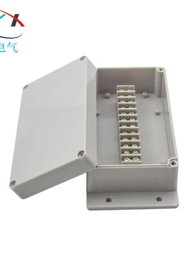 迎欣YX-P-F2-2塑料防水接线端子盒158*90*0室外电气仪表分线盒