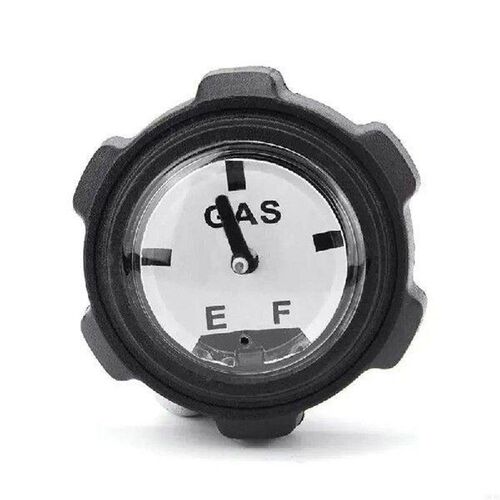 H8WE Snowmobile Screw on Non-Vented Gas Caps with Gauge