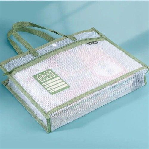 Portable 2-Layer Tote School Bag Waterproof Multifunction