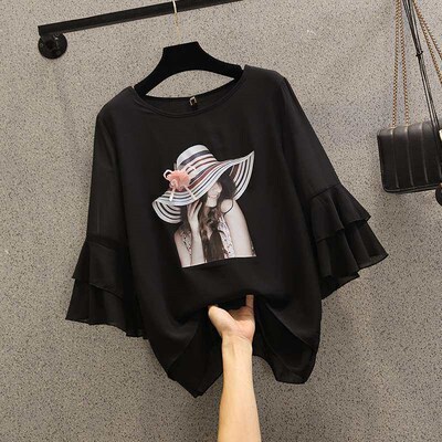 Summer New Chubby Girl Plus Size Womens Clothing Western St