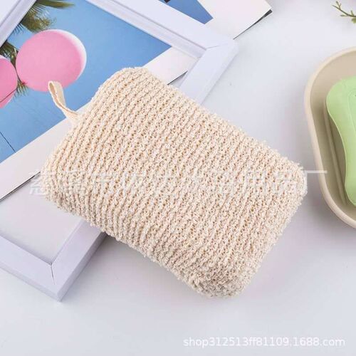 Point hemp bath block strong decontamination sponge block fo