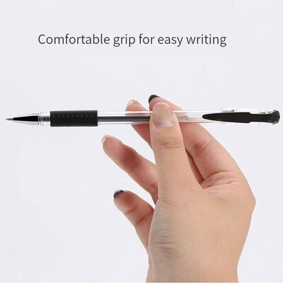 35/25pcs Gel Pen Set School Supplies Black Blue Red Ink Colo