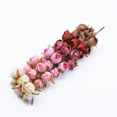 6pcs Wedding Decorative Flowers Christmas Decorations for Ho