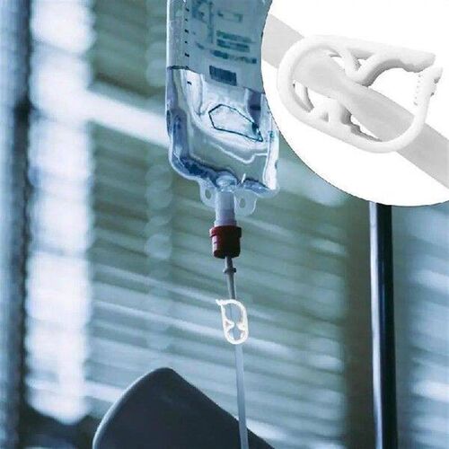 Water Stop Clamp 20pcs Elastic Adjustable Tube Clip For