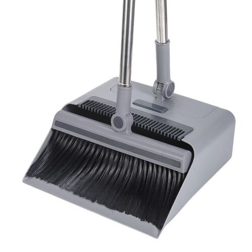 Soft-bristle broom combination set