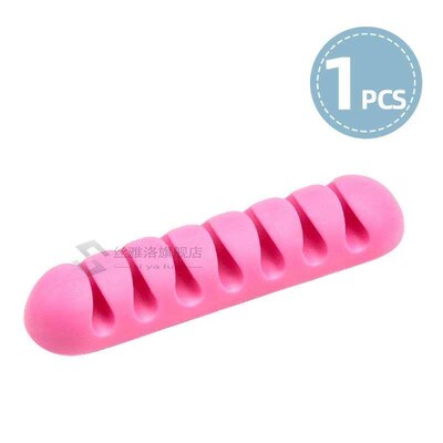 !ACCEZZ 3pcs SB Cable Organizer Silicone Wire Winder Earphon