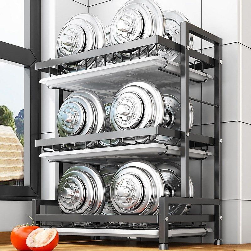 碗碟沥水架置物架刀叉家用可拆卸收纳盒碗筷碗盘餐具台面收纳碗架,厨房/烹饪用具,碗架,淘宝优惠券,粉丝福利购,淘宝优惠卷