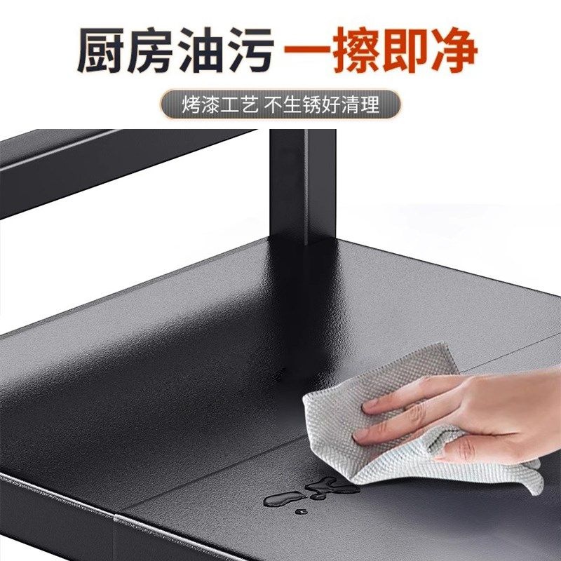 可伸缩厨房置物架空气炸锅电饭锅煲桌面烤箱多功能台面双层架子,家庭/个人清洁工具,脸盆架,淘宝优惠券,粉丝福利购,淘宝优惠卷
