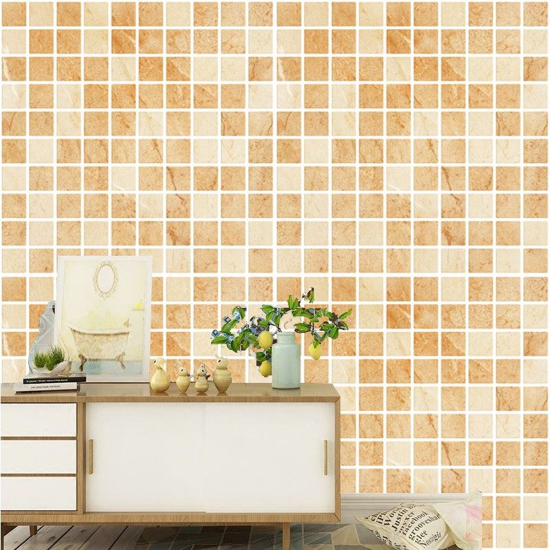 PVC环保厨房防油贴纸卫生间浴室瓷砖翻新防水壁纸马赛克自粘墙纸,家居饰品,软装墙贴,淘宝优惠券,粉丝福利购,淘宝优惠卷