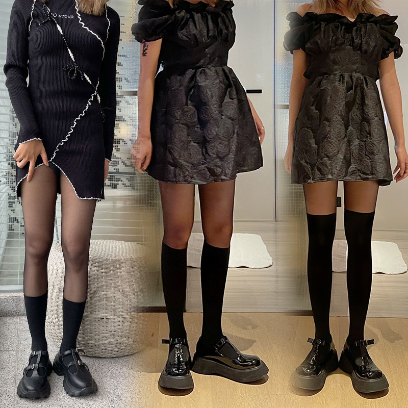 光腿神器拼接丝袜女防掉过膝假高筒小腿袜萝莉白色中短筒打底裤袜,女士内衣/男士内衣/家居服,连裤袜/打底袜,淘宝优惠券,粉丝福利购,淘宝优惠卷