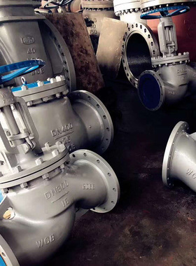 J41H-16C铸钢法兰截止阀高温蒸汽导热油阀门DN50 65 80 100150200