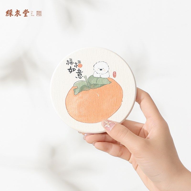 彩衣堂国风可爱硅藻泥吸水垫板杯垫洗手台肥皂垫浴室洗脸台面垫AC,节庆用品/礼品,文化创意杯垫/餐垫,淘宝优惠券,粉丝福利购,淘宝优惠卷