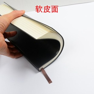 宽行距笔记本15mm大行距小本a6宽横线写大字记事本宽线软面宽条格