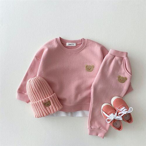 Fashion Toddler Baby Boys Girl Fall Clothes Sets Baby Girl C