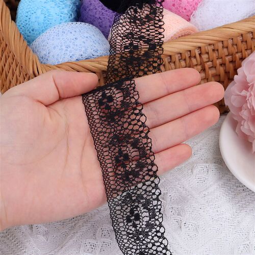 10yards Lace Ribbon Bilateral Handicrafts Embroidered Lace F