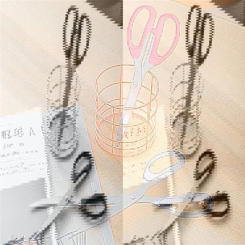 DELI Office Scissors Thick Blade Home Use Cloth Paper