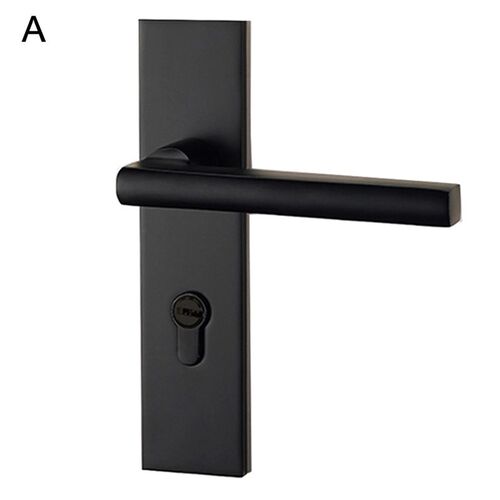 Antique Mute Black Door handles for Interior Doors Modern do